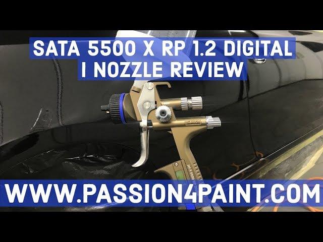 SATA JET 5500 X RP DIGITAL 1.2 i Nozzle Spray Gun Review