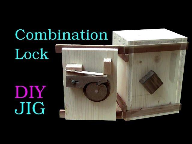 How to make a wooden combination lock