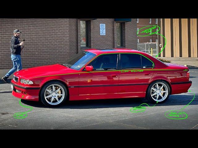 Today I reviewed the best sedan ever made - 2001 BMW E38 740i