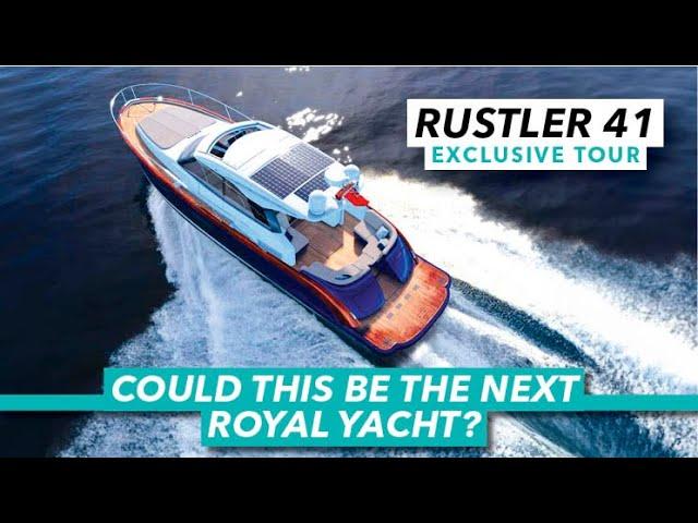 Could this be the next royal yacht? | Rustler 41 exclusive tour | Motor Boat & Yachting