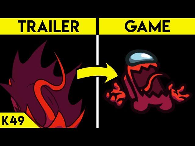 Among Us Hide n Seek Trailer vs Recreated Trailer