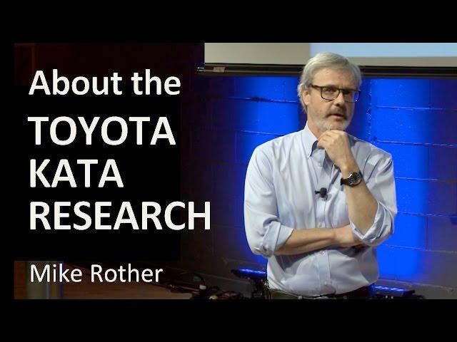 About the Toyota Kata Research