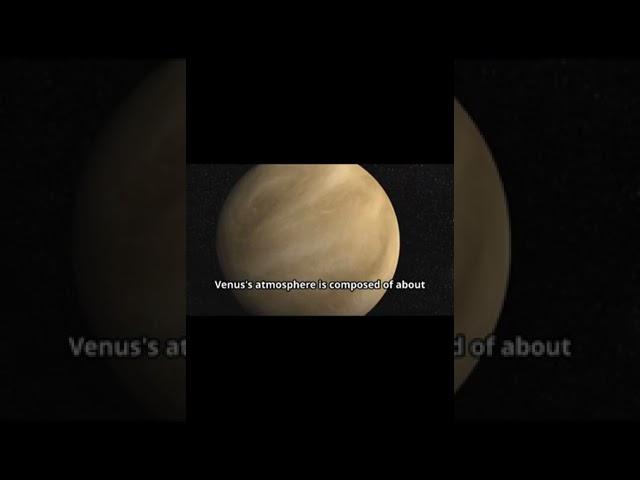 Venus Has 96% CO2 and It's Melting Everything  #shorts