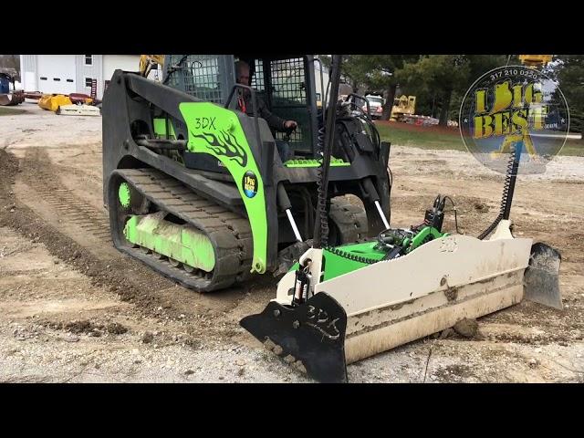 3DX EXCAVATOR AND GPS SKID-STEER