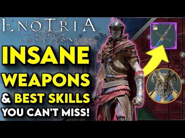 Don't MISS These INSANE Weapons & OP Skills In Enotria The Last Song! (Enotria Tips and Tricks)