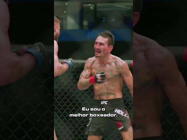 Essa semana tem Max Holloway em ação e o homem sabe dar golpes, hein!  #UFCKansasCity