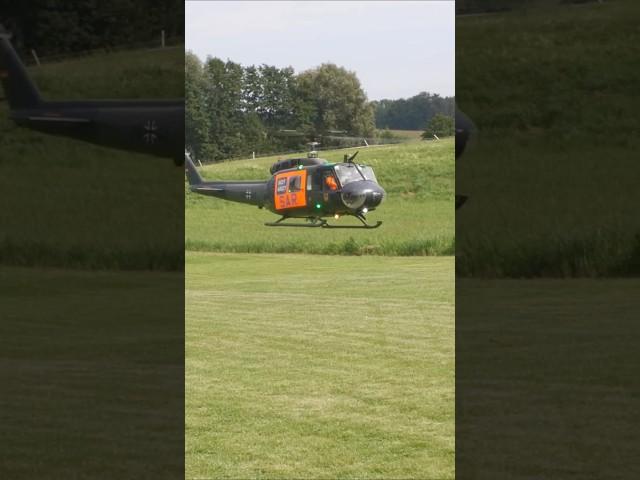 Bell UH1D im Landeanflug #mrh #rcmodel #rc #helicopter #modellbau #hubschrauber #helikopter