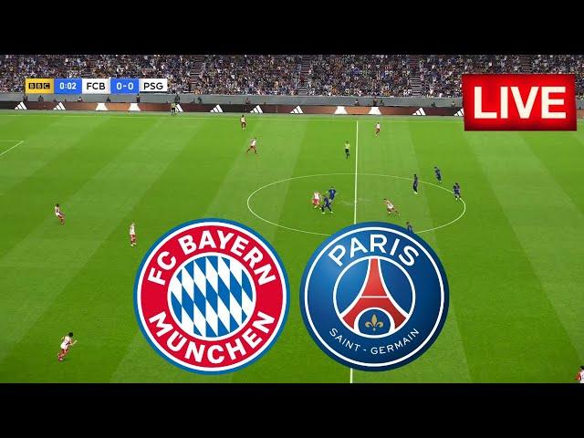 [LIVE] Bayern Munich vs PSG | Champions League 24/25 | Match Live Today