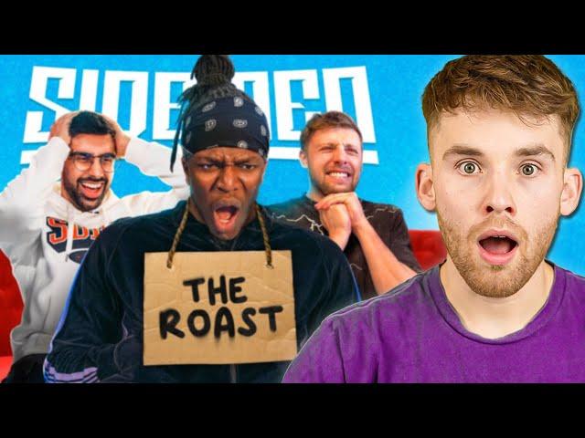 Reacting To MY Roast Of The Sidemen