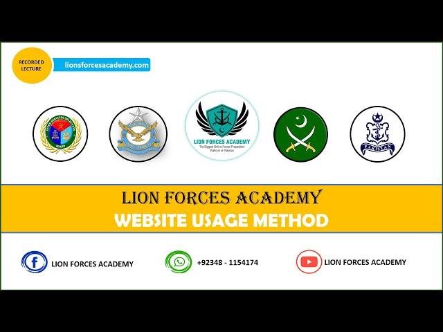 Best ISSB Academy in Pakistan-How to Use our Website.