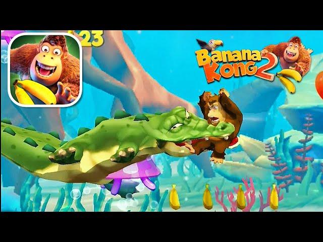 Banana Kong 2 - iOS / Android Gameplay