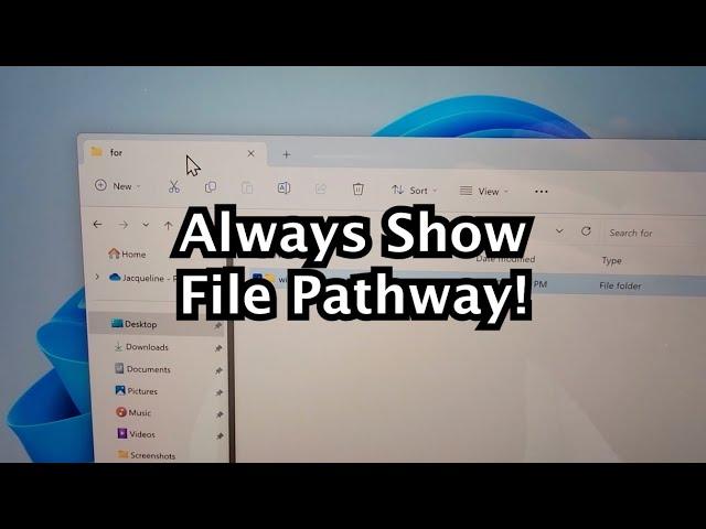 How to Always Show Full File Path in File Explorer Windows 11 or 10 PC