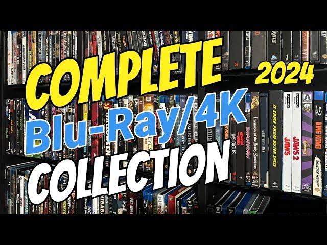 COMPLETE BLU-RAY/4K COLLECTION 2024! | Horror Lables, Criterion, and MORE!