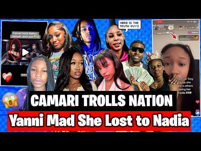 Yanni Goes Off on Troy After She Lost to Nadia! CJ & Camari Troll Nation, Leon & Jaaliyah