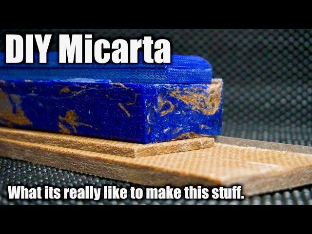 How To Make Micarta | A DIY guide to what its really like to make this stuff