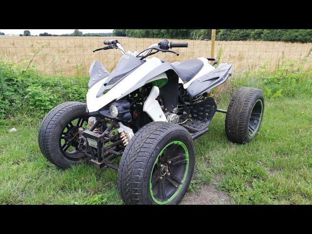 J'ai trouver un MEGA Quad au fond du garage! va-t-il démarré?