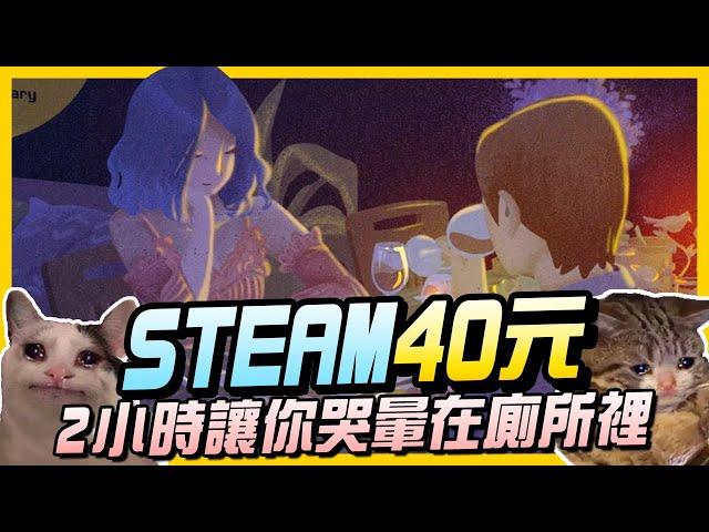 《Steam遊戲推薦》什麼遊戲讓人爆哭？測試你是鋼鐵直男or絕世好男｜遊戲介紹、心得｜尼路