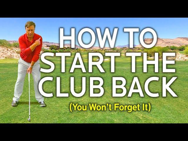 How To Start The Golf Club Back