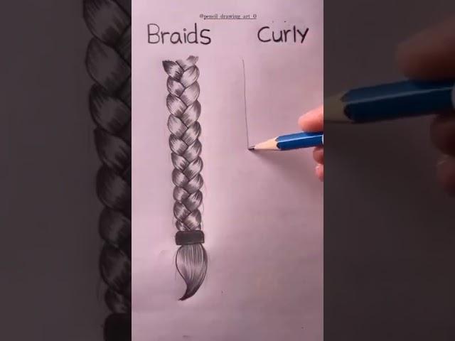 braids#curly#hair style#drawing with haya#google search #youtube shorts#shorts