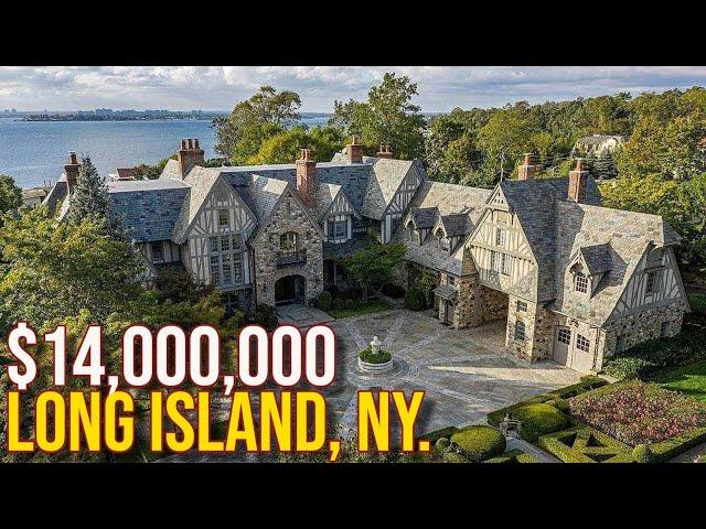 Touring $14,000,000 Long Island Mega Mansion