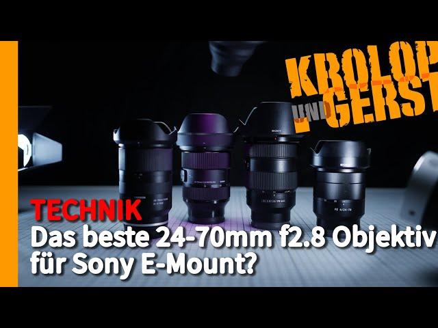 Das beste 24-70mm f2.8 Objektiv für Sony E-Mount?  Krolop&Gerst