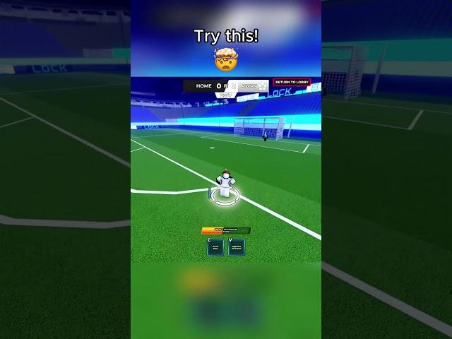 How to fake goalies (Roblox Blue Lock Tips) #roblox #bluelock #football #tips #fake