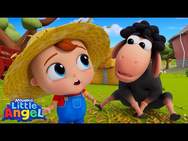 Baa Baa Black Sheep New Version  | Little Angel And Friends Kid Songs