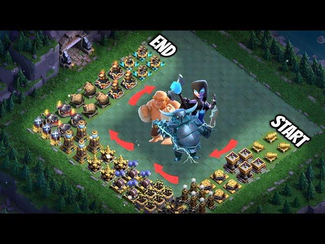 COC: Builder Base Layout VS All Builder Village Troops