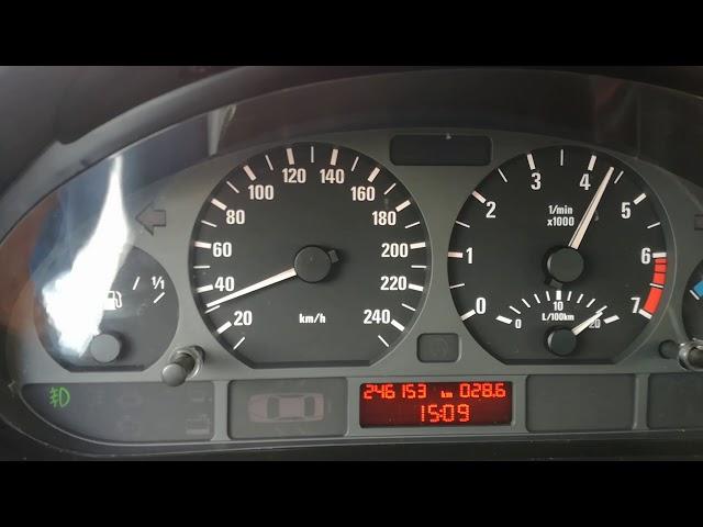 BMW E46 325xi 0-100km/h acceleration