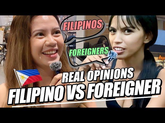 Filipino vs Foreigner | Which would you rather have as a husband? | Street Interview in Cebu