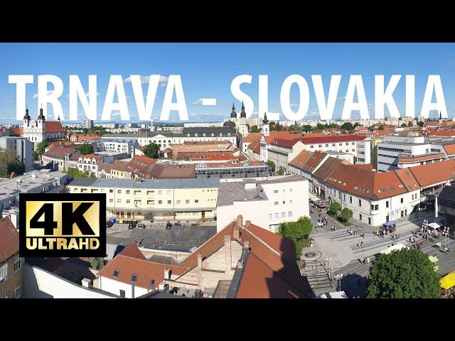 Trnava Slovakia in 4K UHD (60 fps)