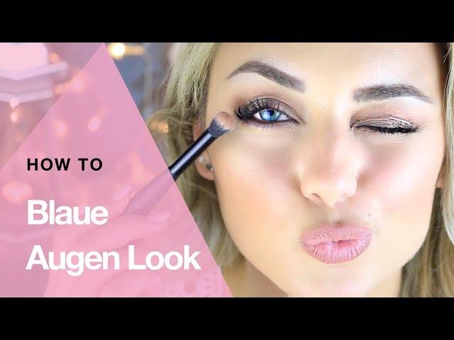 Make Up Für Blaue Augen – Look für jeden Tag