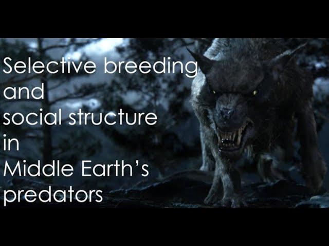 Middle Earth Ecology : The wargs and fell beasts of The Lord of the Rings