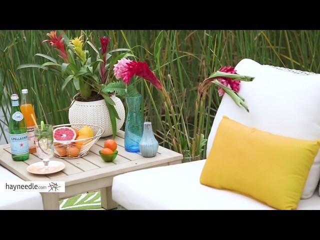 Backyard Patio Ideas: A Tropical Oasis