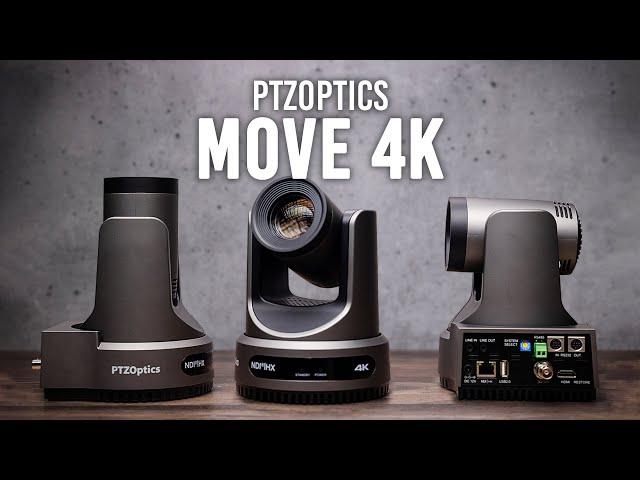 PTZOptics Move 4K with 20x Optical Zoom