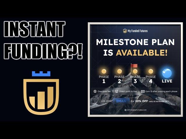 MyFundedFutures’ New "Milestone Plan" Explained in 2 minutes.