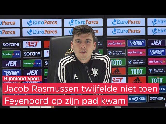 'Veel succesvolle Denen bij Feyenoord, DAT WIL IK OOK' | Jacob Rasmussen is trots met zijn transfer