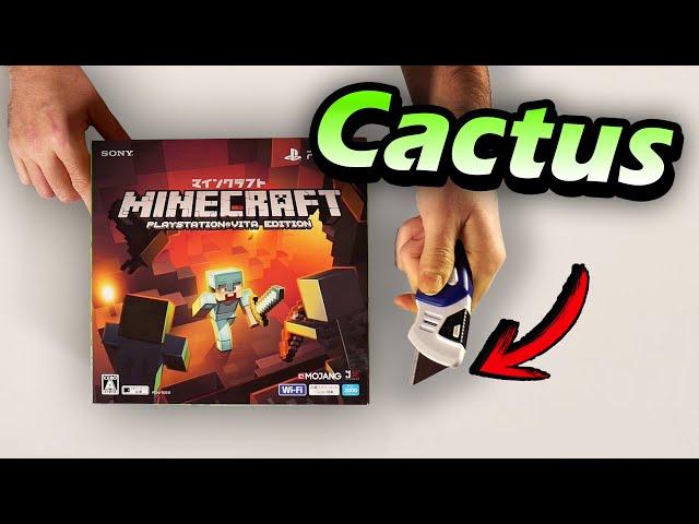 PS VITA NUEVA y SELLADA Edición Minecraft - La estrenamos COMPLETAMENTE