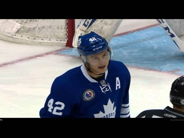 Tyler Bozak mic'd up versus Pittsburgh