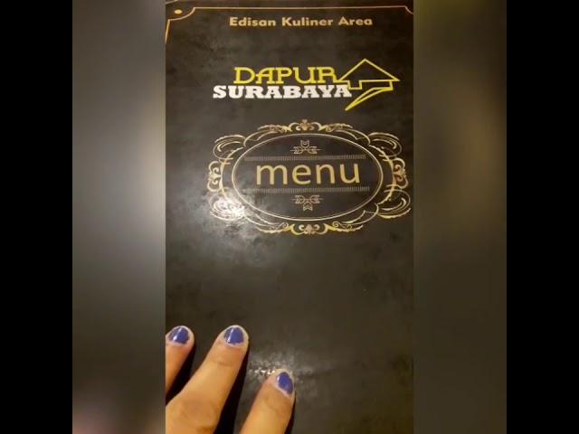 Restoran edisan kuliner dapur surabaya di jalan raya bogor rasanya mantap betul