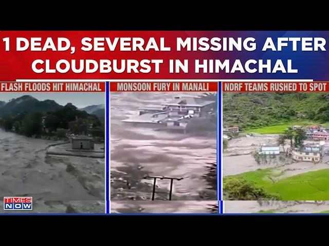 Himachal Pradesh Flash Floods: 28 People Missing In Mandi, 32 In Shimla; 1 Dead In Cloudburst