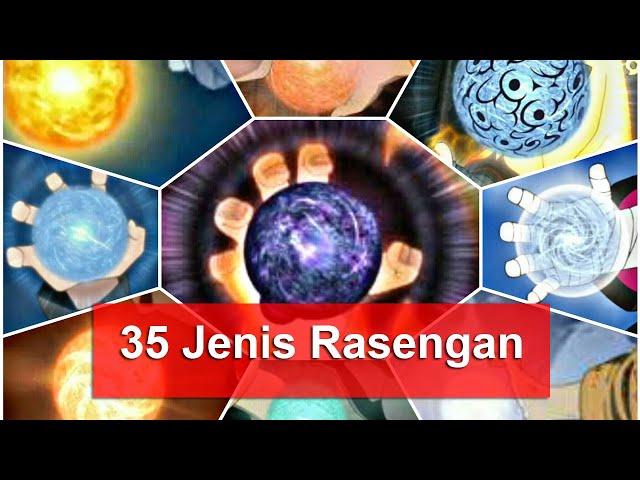 35 Jenis Rasengan dari dunia Naruto