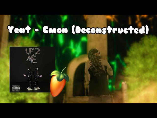 Yeat - "Cmon" (Instrumental Breakdown) [MOST ACCURATE ON YT]