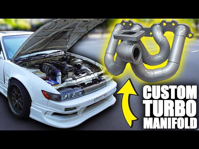 Building a Custom TURBO Manifold - SR20 S13