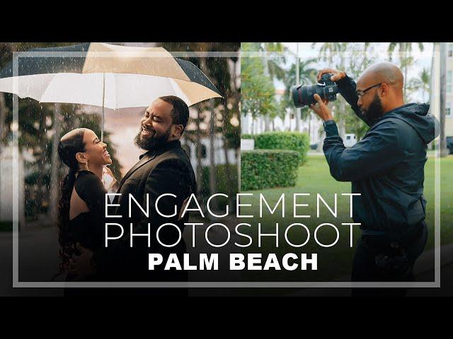 Shadow me for a Real Engagement shoot in Palm Beach, Florida