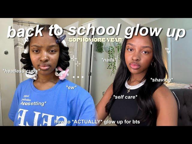 how to ACTUALLY glow up for BACK TO SCHOOL | *the ultimate glow up guide* ‍️️ 