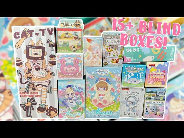 LET'S OPEN 15+ BLIND BOXES FROM KIKAGOODS! POP MART, Finding Unicorn, Re-ment, UF Doll BJD | MMM