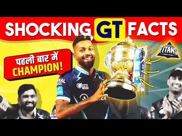 Shocking Facts About Gujarat Titans | GT Facts | Hardik Pandya | Shubman Gill