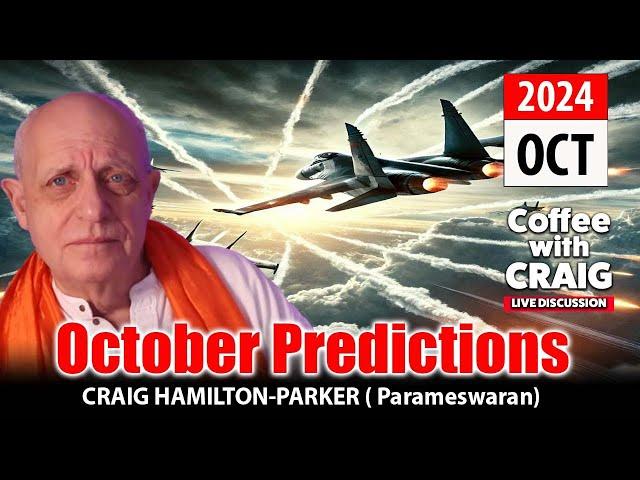 Iran Missile Strikes and More - Psychic Predictions: October 2024 | Coffee with Craig 