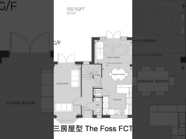 我最喜愛英國新屋型號之一 The Foss FCT #CountrysideHomesUK #三房獨立屋 #兩個天窗 #英國房屋資料分享 #BNO探路之旅 #旅遊筆記 #shorts